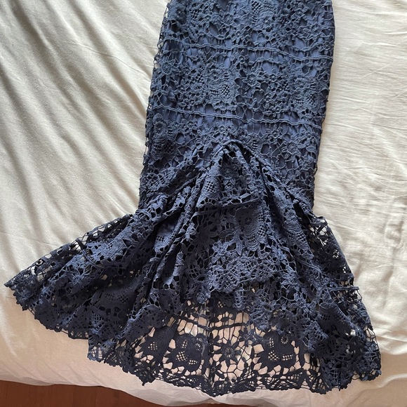 Missguided mermaid cut dress - Picture 6 of 7